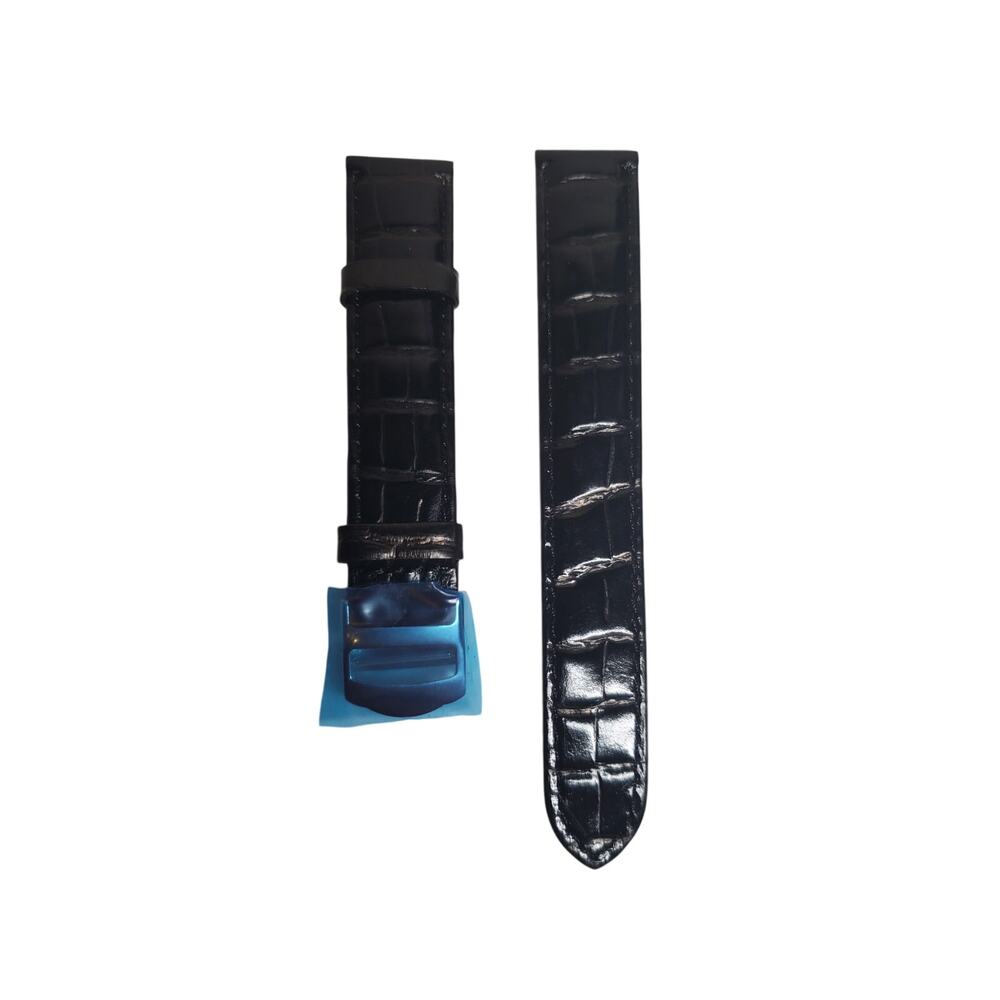 Bandenba Watch Band - Leather - Black 17mm